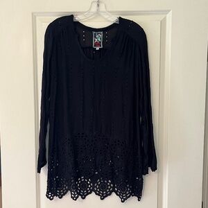 Johnny Was Black Tunic